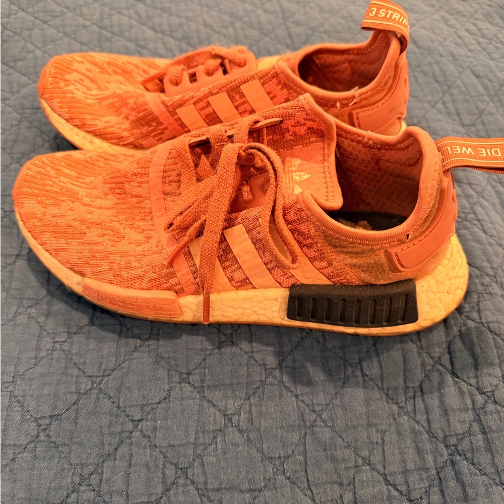 Adidas Kids Vibrant Orange Sneakers